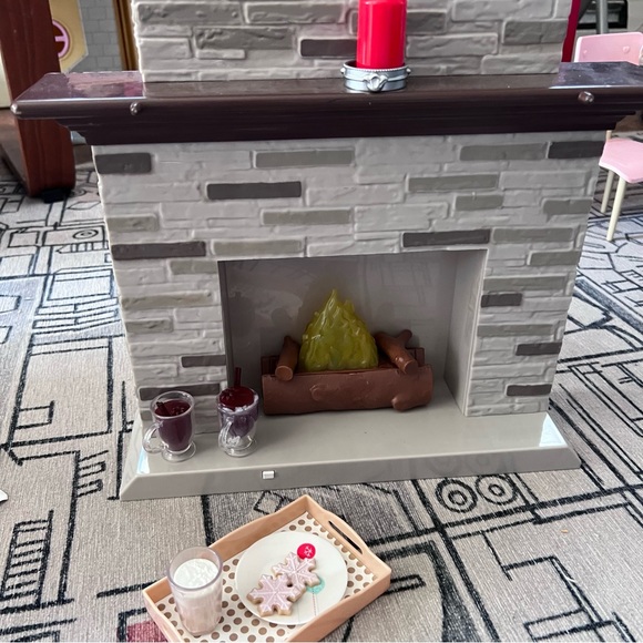 our generation Toys Our Generation Doll Christmas Fireplace Holiday